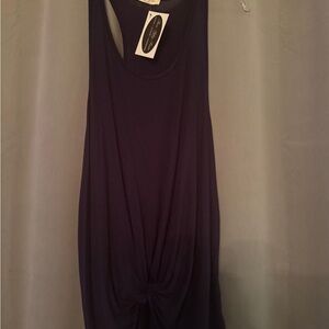 Chic Women's Deep Navy Tank Top